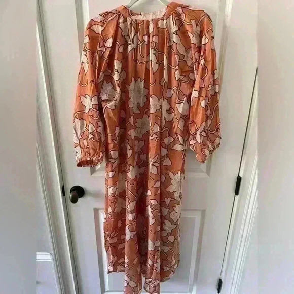 Boutique Australian HOLIDAY Cabana Midi Dress ~ Rainforest ~ Medium~NWT! Floral - Picture 10 of 11